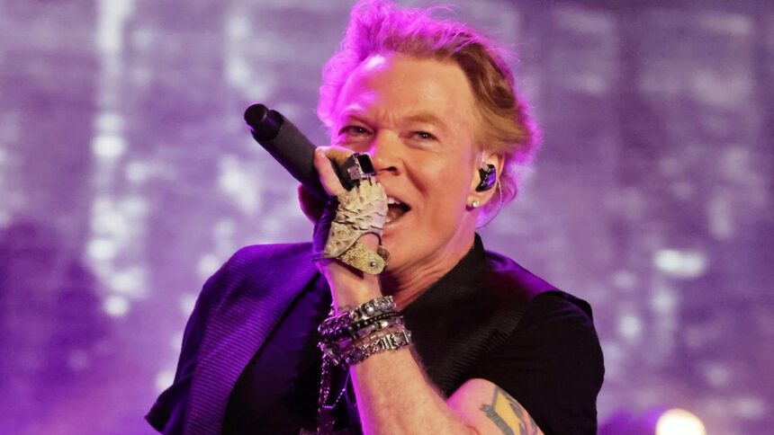 Axl Rose. Foto: Reprodução.