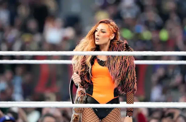 Becky Lynch. Foto: Joe Camporeale/Imagn Images.