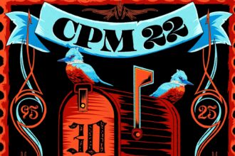 Cartaz 30 anos CPM 22.