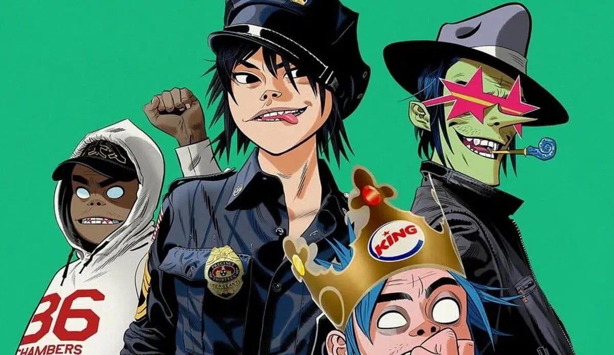 Gorillaz no Fortnite Festival: banda anima 10ª temporada