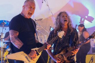 Metallica. Foto:Kevin Mazur, Getty Images.