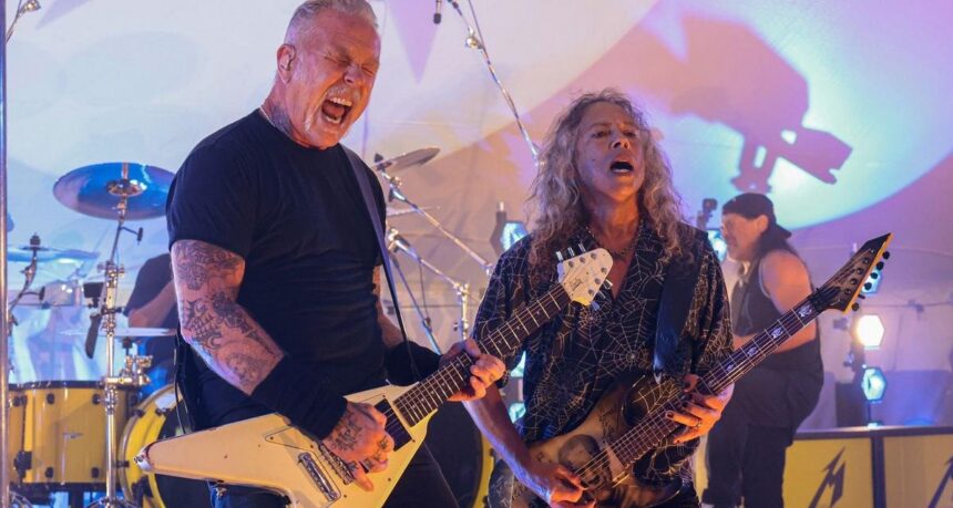Metallica. Foto:Kevin Mazur, Getty Images.