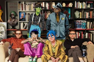 Gorillaz. Foto: Divulgação.