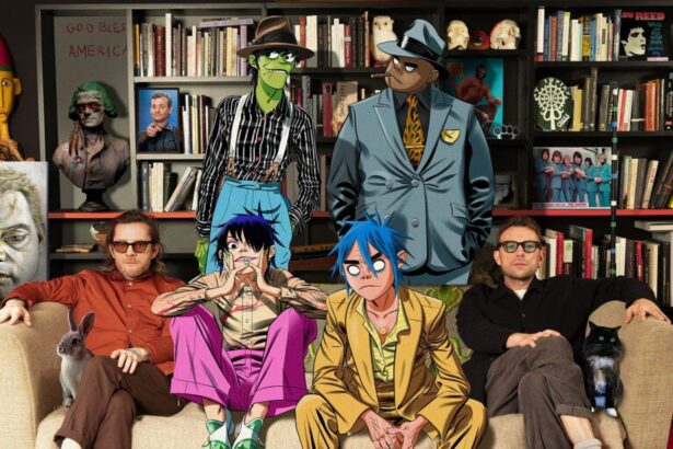 Gorillaz. Foto: Divulgação.