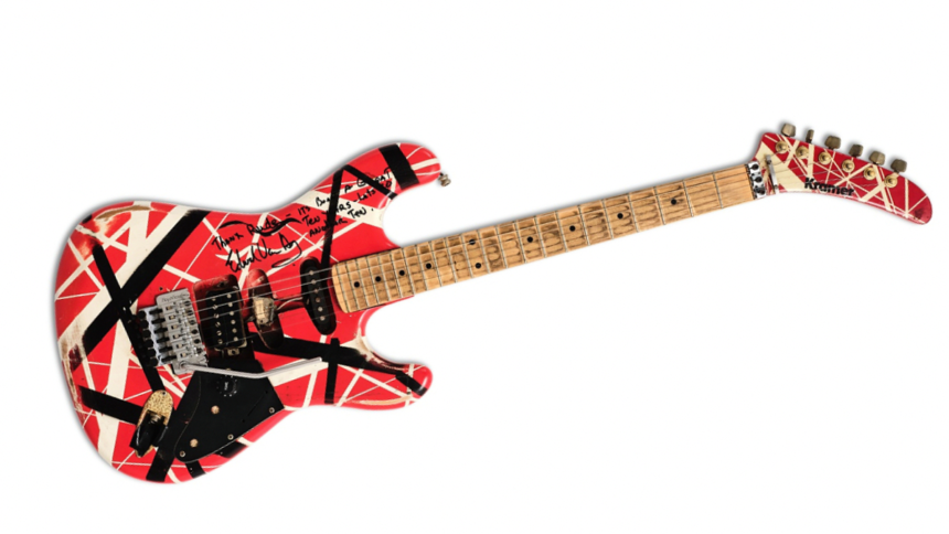 Guitarra Kramer Eddie Van Halen.