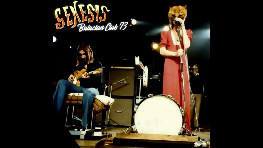 Genesis Bataclan 1973. Foto: Reprdução Youtube.
