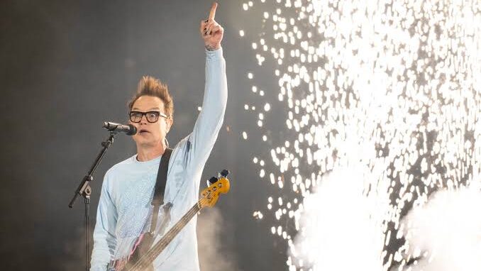 Blink 182, Foto: Maddie Malhotra/Boston Red Sox.