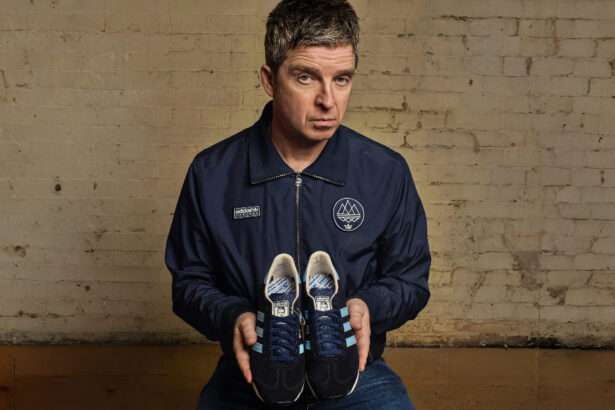 Noel Gallagher Adidas. Crédito: Divulgação.