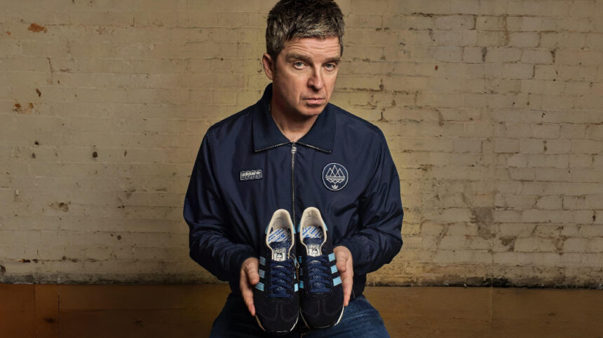 Noel Gallagher Adidas. Crédito: Divulgação.