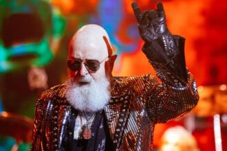 Rob Halford/Judas Priest. Foto: Medios y Media/Getty Images.