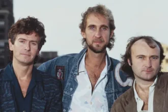 Genesis nos anos 80. Foto: Reprodução/Getty Images.