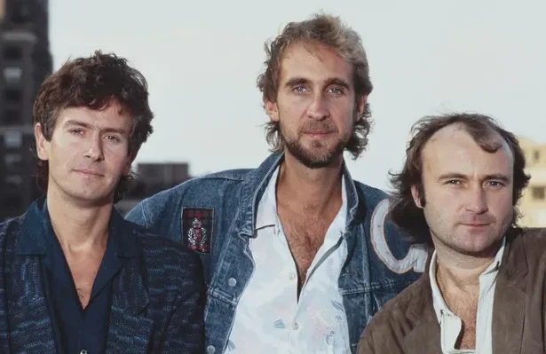 Genesis nos anos 80. Foto: Reprodução/Getty Images.