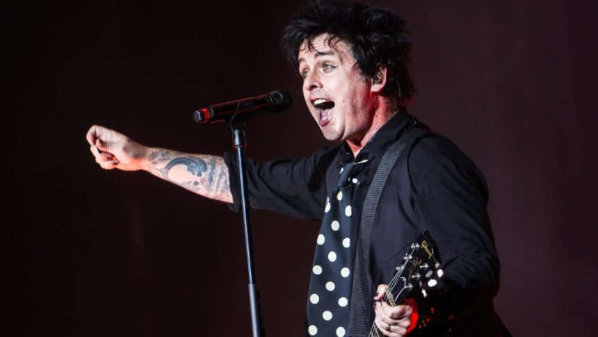 Billie Joe Armstrong/Green Day. Foto: Reprodução/Reuters.