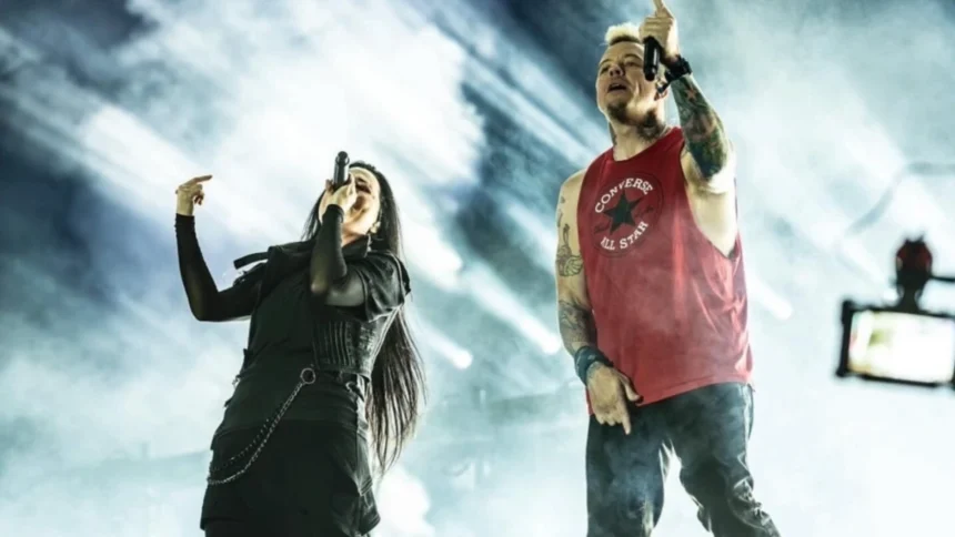 Evanescence / Louder Than Life 2025. Foto: Reprodução Youtube.
