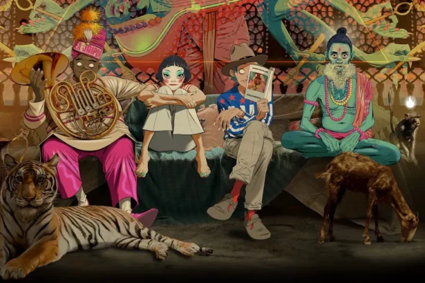 Gorillaz. Foto: Reprodução.