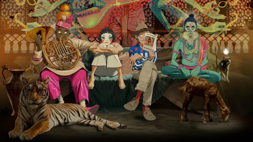 Gorillaz. Foto: Reprodução.