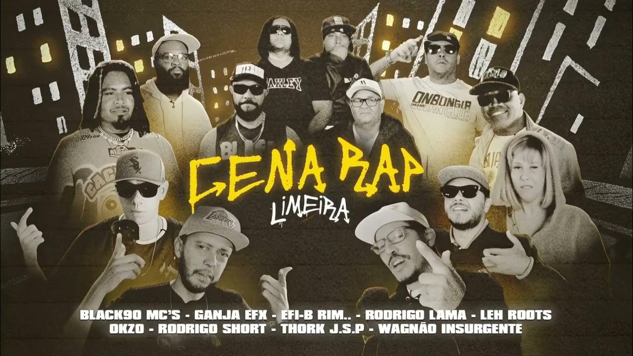 Capa da coletânea "Cena Rap Limeira".