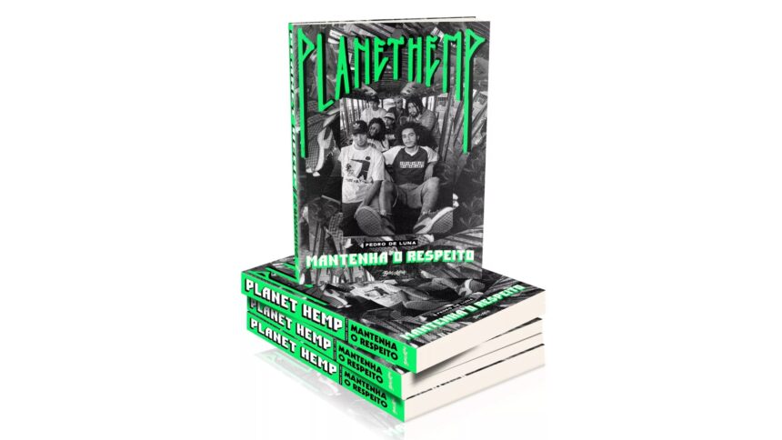 Capa livro Planet Hemp: Mantenha o Respeito.