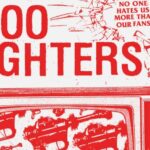 Cartaz show surpresa Foo Fighters.