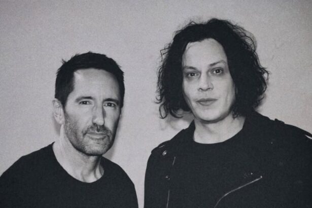 Trant Reznor e Jack White. Crédito: kraw.