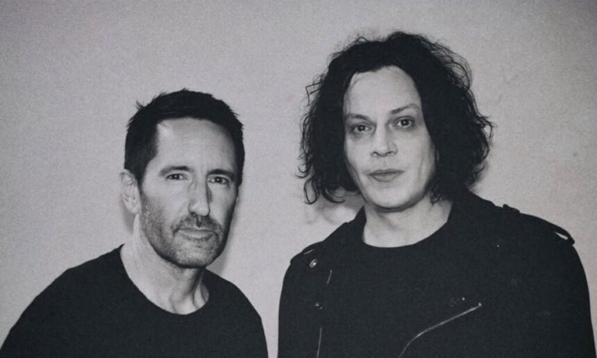 Trant Reznor e Jack White. Crédito: kraw.