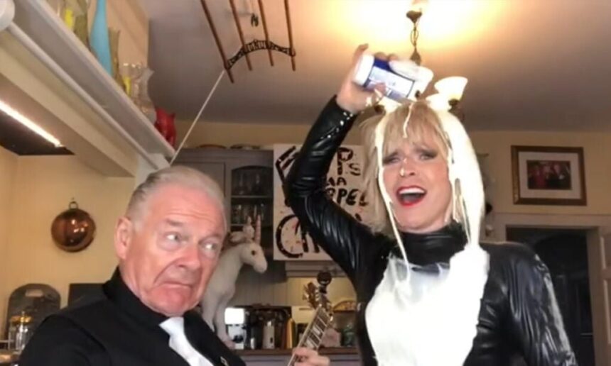 Robert Fripp e Toyah Willcox. Youtube.