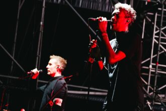 Massive Attack. Crédito: Alessandro Bremec/Getty Images.