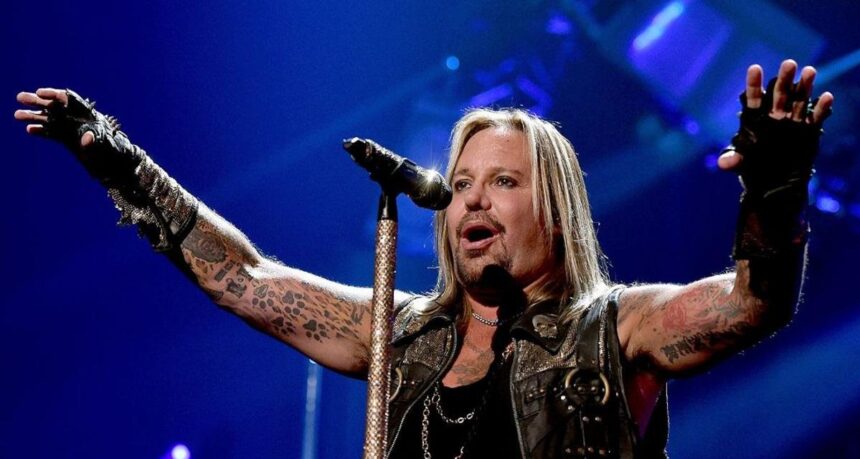 Vince Neil do Mötley Crüe. Cr[edito: Kevin Winter/Getty Images;