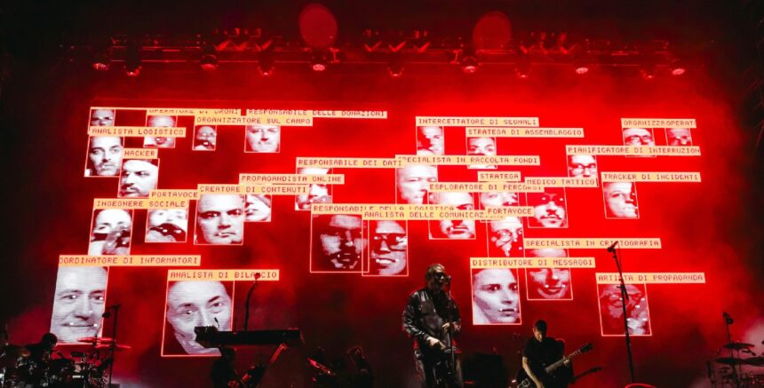 Massive Attack. Foto: Alessandro Bremec/SOPA Images/LightRocket via Getty Images.