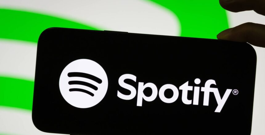 Spotify. Foto: Cheng Xin/Getty Images.