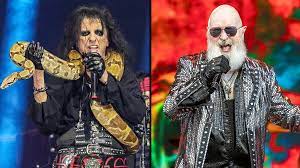 Alice Cooper / Judas Priest. Foto: Reprodução.