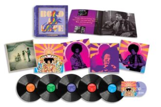 Boxset de Bold as Love do Jimi Hendrix.