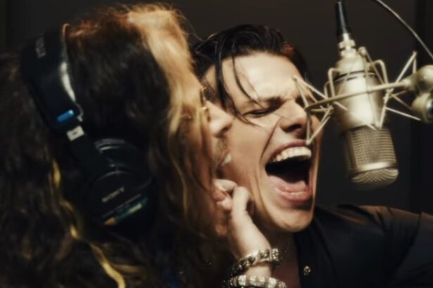 Steve Tyler do Aerosmith e Yungblud. Crédito: Instagram artistas.