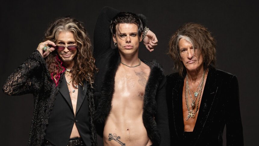 Yungblud / Aerosmith. Foto: Divulgação.