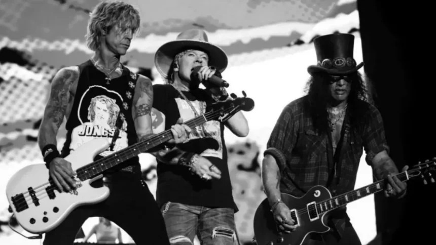 Guns N' Roses. Foto: Reprodução/Facebook.