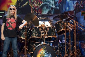Nicko McBrain / Iron Maiden. Foto: Reprodução.