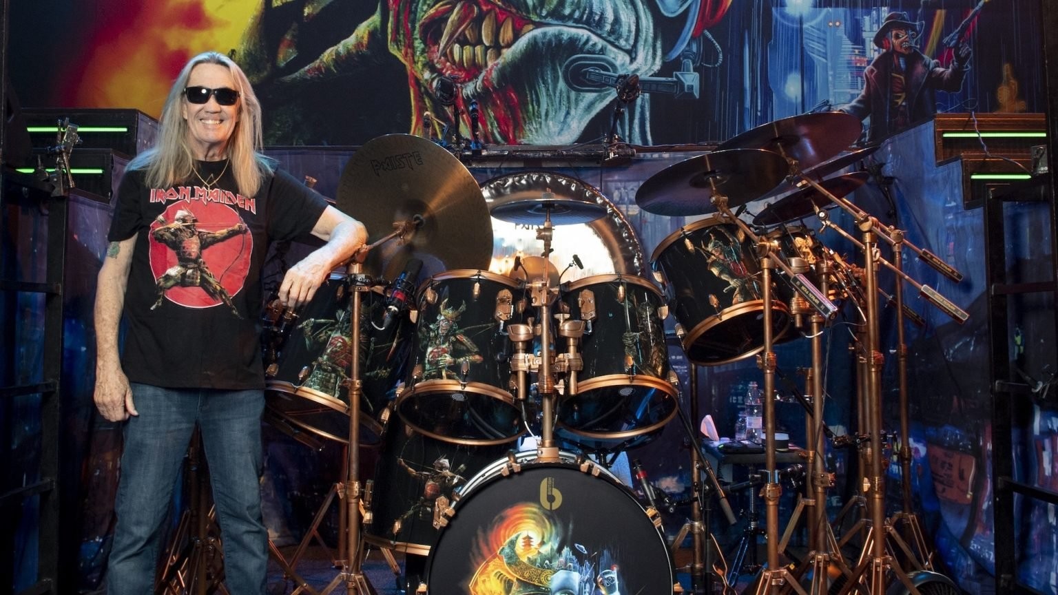 Nicko McBrain / Iron Maiden. Foto: Reprodução.