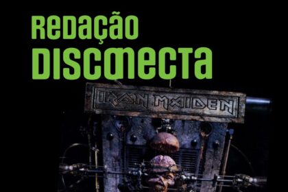 Capa Redação Disconecta, episódio 79 sobre "The X Factor" do Iron Maiden.