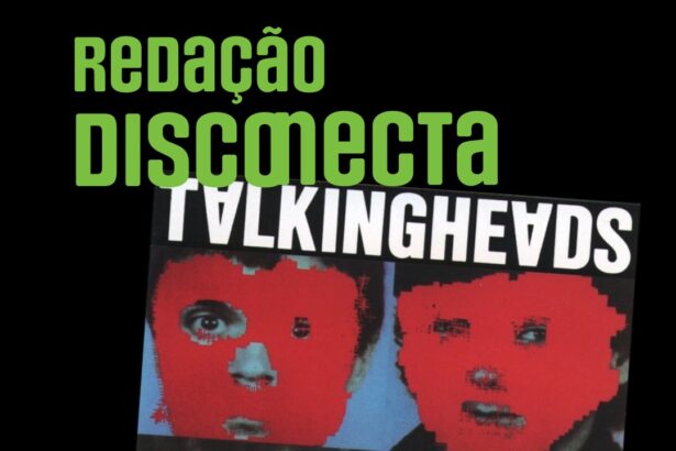 Capa Redação Disconecta, episódio 80 sobre Remain In Light do Talking Head.