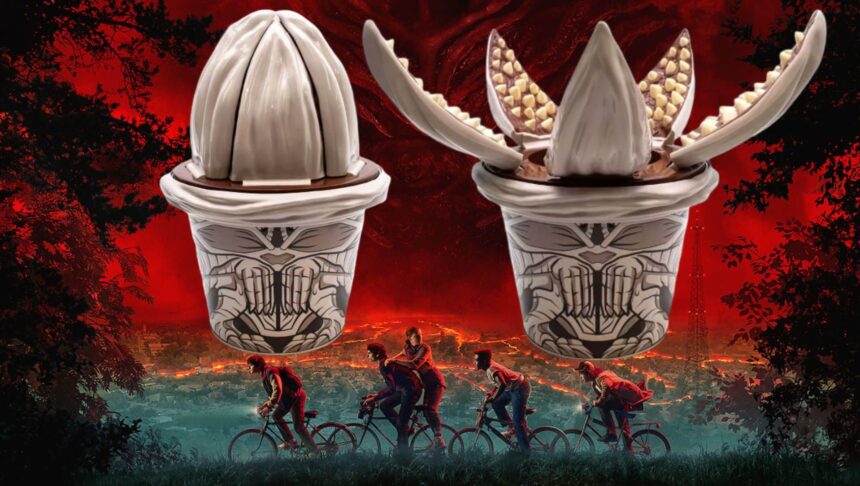 Stranger Things Balde de Pipoca Demogorgon.