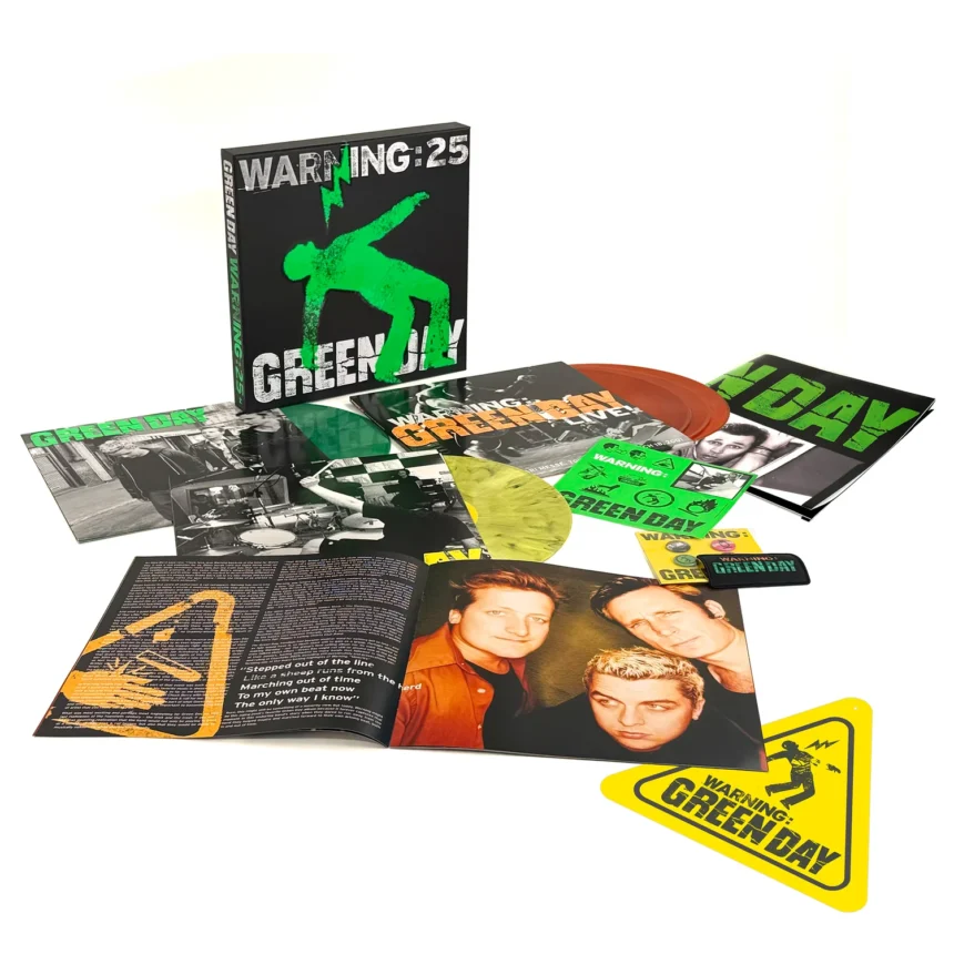 Warning do Green Day recebe reedição de 25 anos.