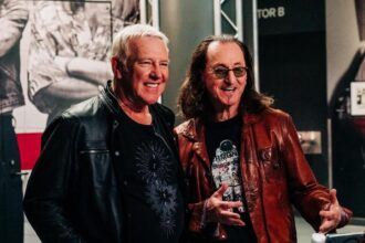 Rush. Foto: Amber Patrick / Cortesia do Hall da Fama do Rock & Roll.