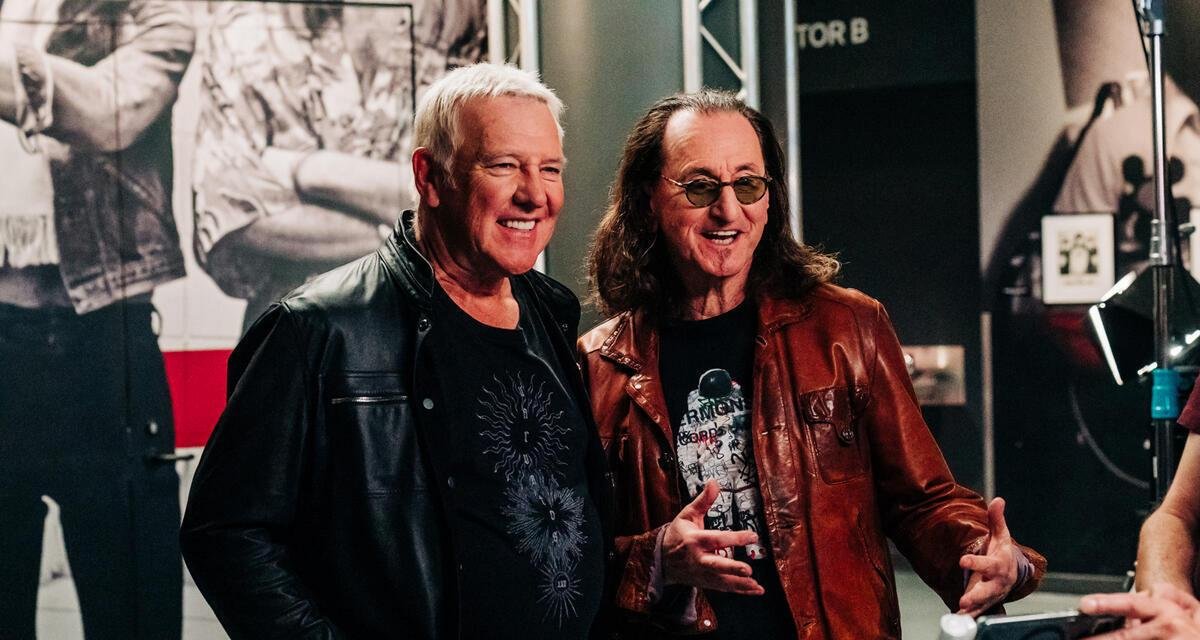 Rush. Foto: Amber Patrick / Cortesia do Hall da Fama do Rock & Roll.