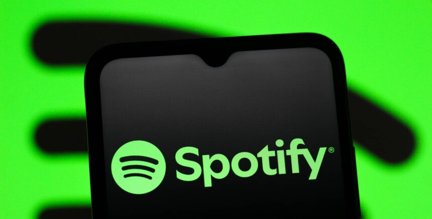 Spotify. Foto: Thomas Fuller/SOPA Images/LightRocket via Getty Images.