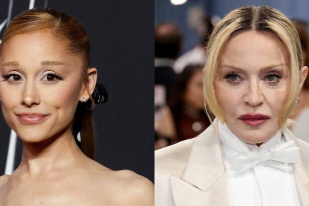 Ariana Grande e Madonna. Crédito: Taylor Hill/WireImage e John Shearer/WireImage.