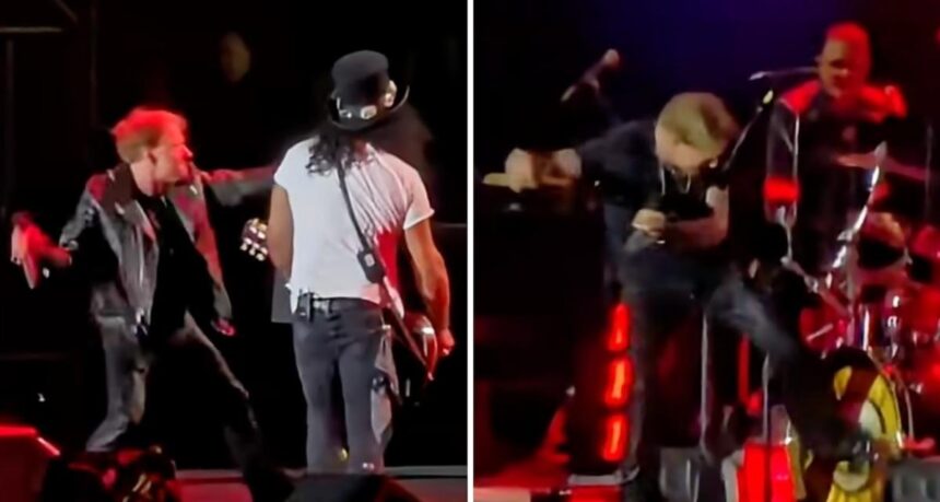 Guns n' Roses. Crédito: @SaintXero, YouTube.
