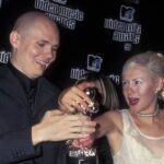 Billy Corgan e D'Arcy Wretzky. Crédito: Ron Galella, Ltd./Ron Galella Collection via Getty Images.