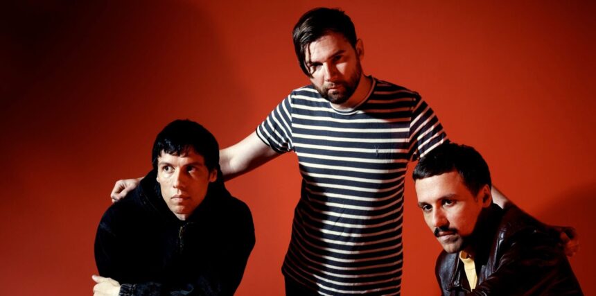 The Cribs. Crédito: Steve Gullick.