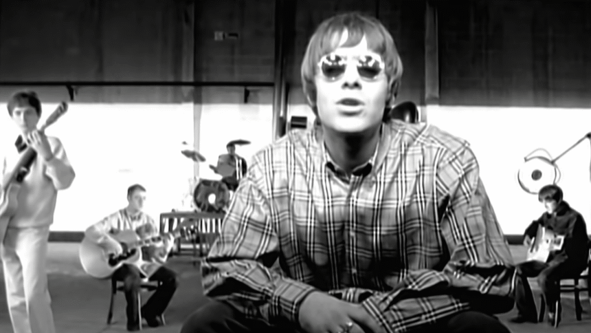 Oasis Wonderwall. Foto: Reprodução Youtube.