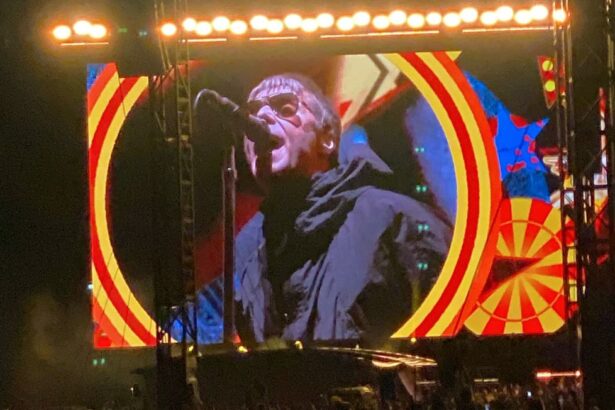 Oasis ao vivo em Sidney/Austrália. Foto: Luiz Afonso.